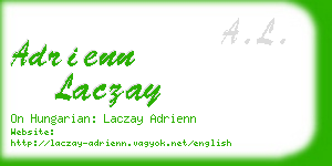 adrienn laczay business card